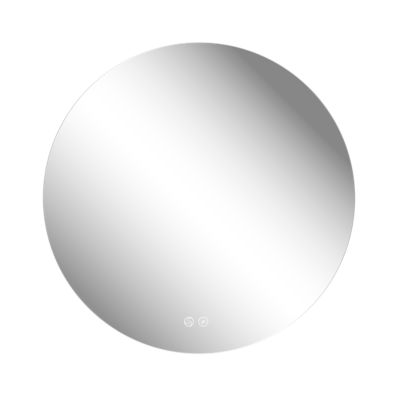 Miroir de salle de bains rond lumineux à LED Ø80 cm, MPGlass Aurora