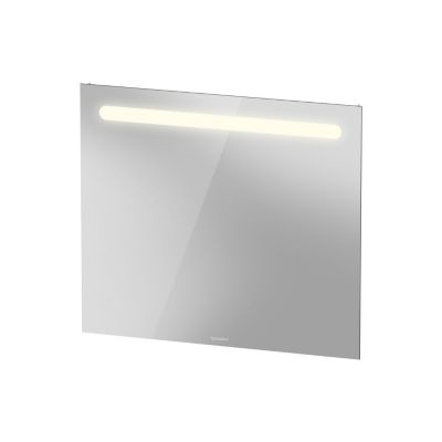 Miroir de toilette aluminium éclairage LED salle de bain, 70x80x15cm, DURAPOINT