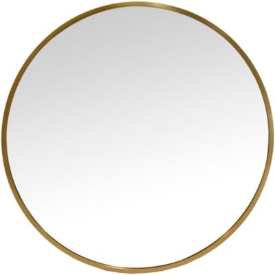 Miroir Mural Rond Starburst Doré Antique 58,4 Cm – Stonebriar Décor Élégant