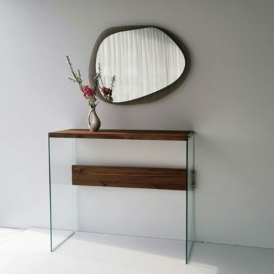 Cadre Miroir FRAMO Sur Mesure Rouge - Largeur 45cm, Hauteur 30 à 160cm - Miroir Mural Design