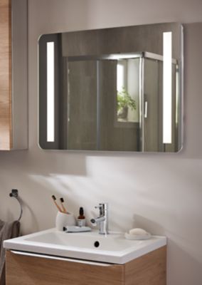 Miroir éclairant Berrow 80 x 60 cm