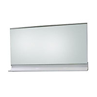Miroir éclairant blanc brillant 120 cm Nile