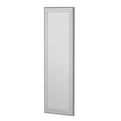 Miroir en bois "Buhem"  40 x 120 cm  Blanc