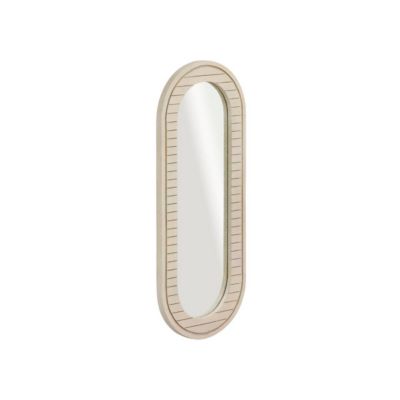 Miroir en bois de manguier Yoni
