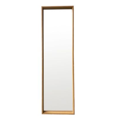 Miroir en bois Kira effet chêne l.60 x H.160cm Ornami