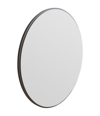 Miroir en bois "Ozze"  60 x 60 cm  Noir