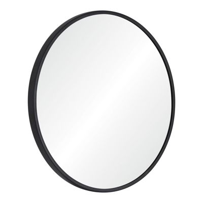 Miroir en métal rond D60cm EMA Noir