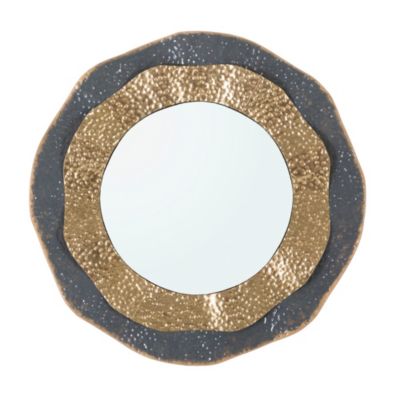 Miroir en métal Shai Dark 65.5x5 cm