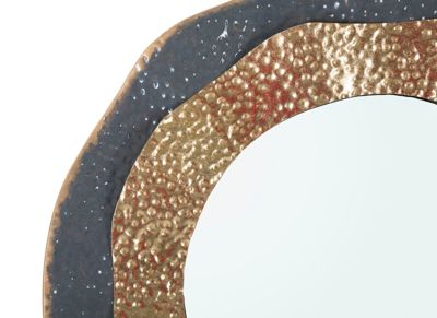 Miroir en métal Shai Dark 65.5x5 cm