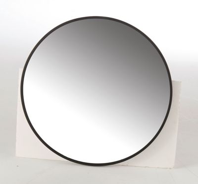 Miroir en métal rond Ø60 noir Dada Art