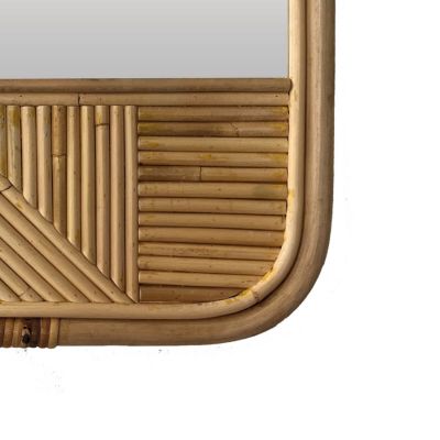 Miroir en rotin Sumatra 'Deko&co'
