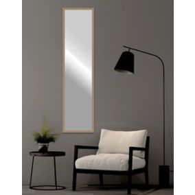Miroir Erina chêne l.30 x H.120 cm