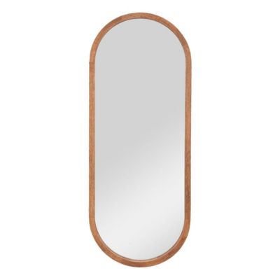 Miroir "Gianni" hévéa 35x90cm - Atmosphera Créateur d'intérieur