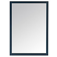 Miroir GoodHome Perma bleu 100 x 70 cm