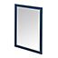 Miroir GoodHome Perma bleu 50 x 70 cm