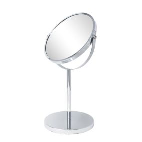 Miroir grossissant 5x DEBLANCH a poser, chrome