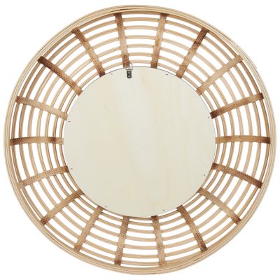 Miroir HANUA 60 cm 60 cm Bambou Naturel
