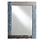 Miroir Hosta wood bleu 50 x 70 cm