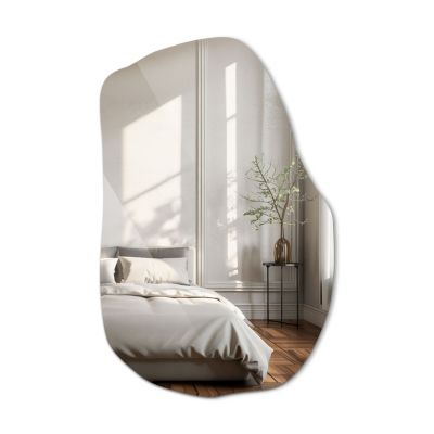 Miroir irrégulier Tulup 100 x 65 cm forme organique