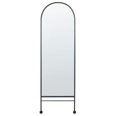 Miroir JARNAGES 45 cm 145 cm Métal Noir