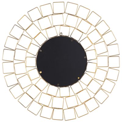 Miroir LABRIT 90 cm 90 cm Métal Doré