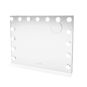 Miroir LED Bluetooth - 58 x 46cm