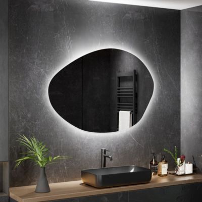 Miroir LED MAY asymétrique - 60 x 80 cm