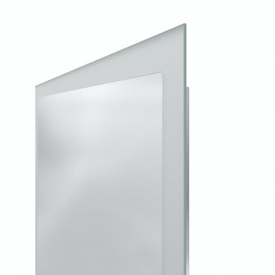 Miroir LED Salle de Bain 90x70cm SIRHONA Miroir Lumineux Salle de Bain avec Eclairage Intégré Anti-buée, Commande par Effleurement