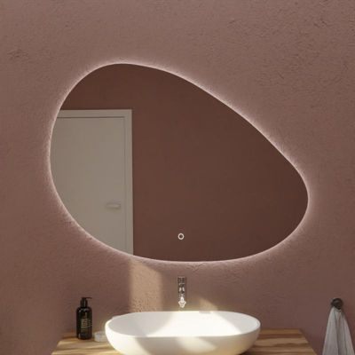 Miroir lumineux antibuée DROP 110 cm x 80 cm