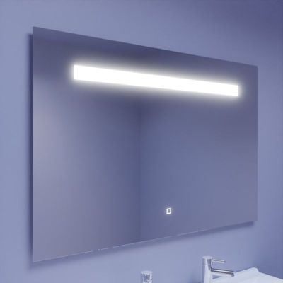 Miroir lumineux ELEGANCE 120x80 cm - avec interrupteur sensitif