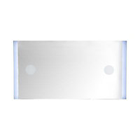Miroir lumineux grossissant Cooke & Lewis Meltem 130 x 70 cm