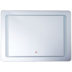 Miroir lumineux LED 80 x 60 cm WASSY