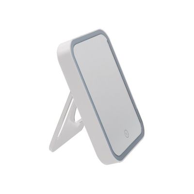 Miroir Lumineux à  Led ANIA Blanc mat MSV