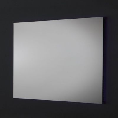 Miroir Meuble Salle De Bain 90 X 70 Cm Avec Éclairage Led