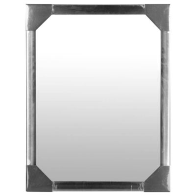 Miroir Mural à Accrocher Blanc 34x44cm - Blanc- Atmosphera