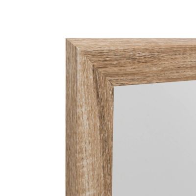 Miroir Mural à Accrocher Blanc 34x44cm - Blanc- Atmosphera
