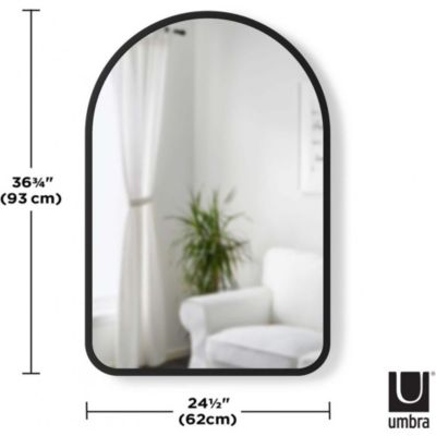 Miroir mural cintré 86x91 cm Hub
