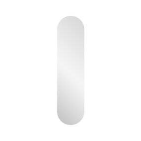 Miroir mural olong Deco argent l.120 x L.30 cm MPGlass