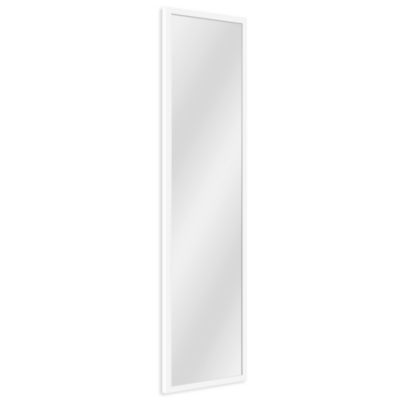 Miroir mural rectangulaire 120 x 30 cm blanc Dada Art Essentiel