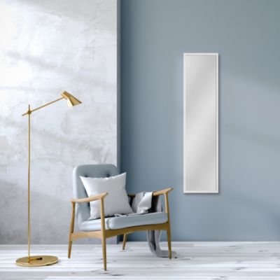 Miroir mural rectangulaire 120 x 30 cm blanc Dada Art Essentiel