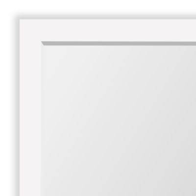 Miroir mural rectangulaire 120 x 30 cm blanc Dada Art Essentiel