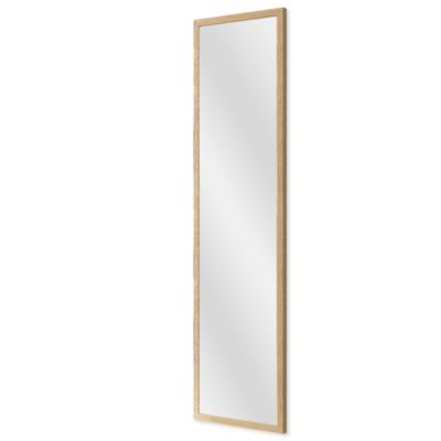 Miroir mural rectangulaire effet chêne 120 x 30 cm Dada Art Essentiel