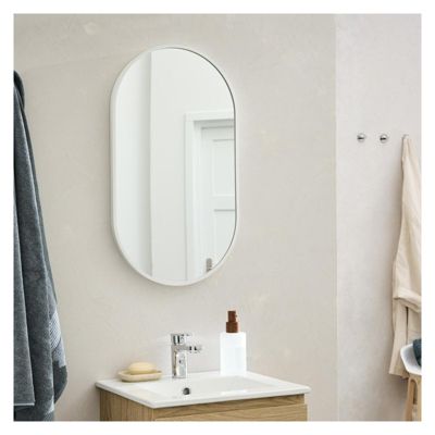 Miroir ovale 40 x 70 cm PEPPER