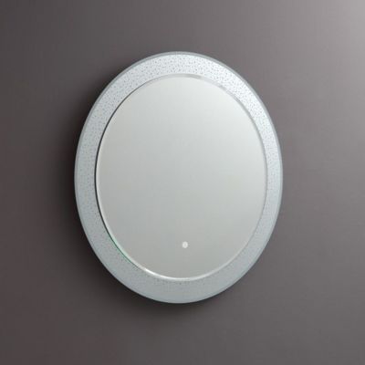 Miroir Rétro-Éclairé Par Led De 80 Cm Avec Décoration