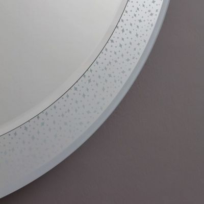 Miroir Rétro-Éclairé Par Led De 80 Cm Avec Décoration