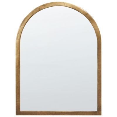 Miroir RAMGANGA 60 cm 80 cm Métal Doré