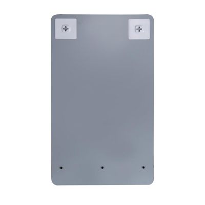 Miroir rectangulaire 40 x 70 cm SIMONA avec tablette en métal