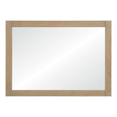 Miroir rectangulaire en bois 50 x 70 cm ATOLL