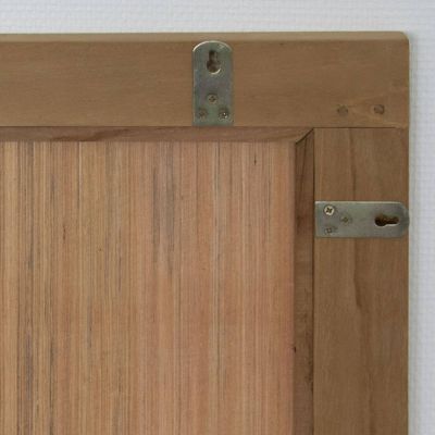 Miroir rectangulaire en teck massif Lazy 150 x 70 cm