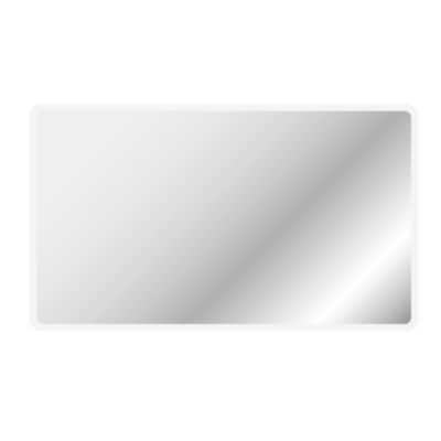 Miroir rectangulaire à leds (70x120 cm - Blanc)